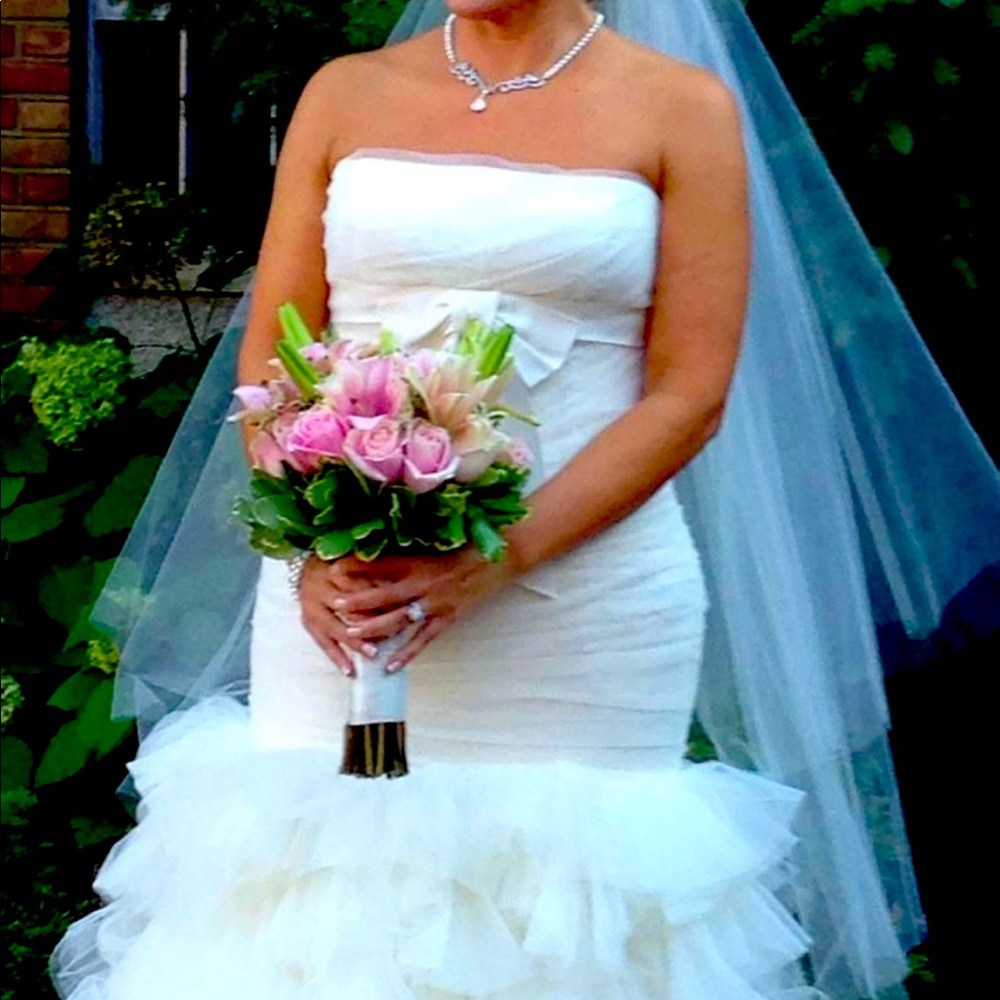 Beautiful Vera Wang for David’s Bridal Mermaid Wedding Gown